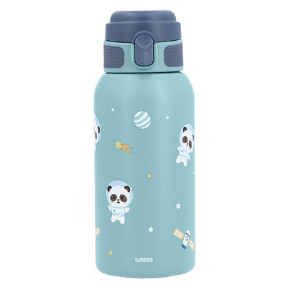 Botella de Acero Térmica Pandas in Space 500ml Tutete