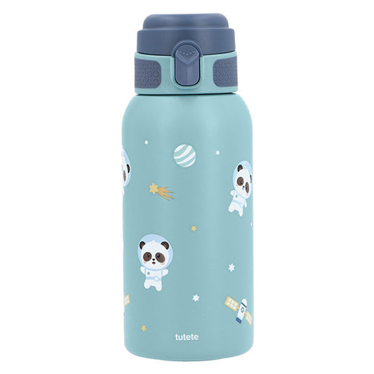 Botella de Acero Térmica Pandas in Space 500ml Tutete