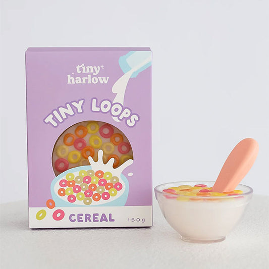 Comida Muñecos Box Potito Leche y Cereales Tiny Harlow