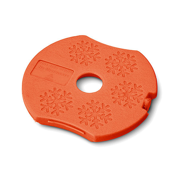 Caja Almuerzo con Tapa Refrigerante N'ice Cup Naranja