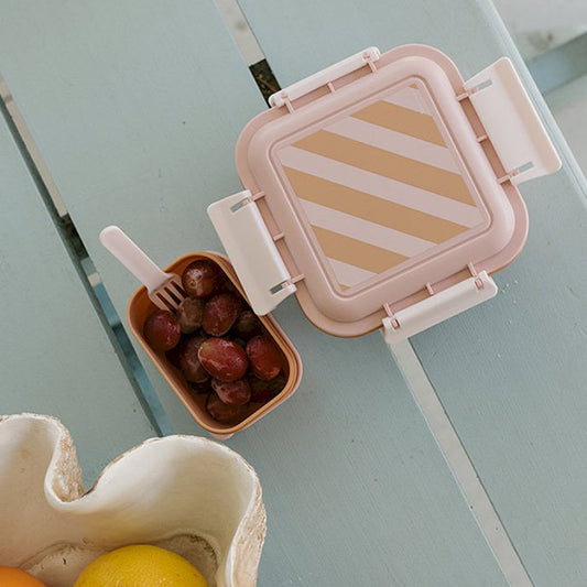 Caja Almuerzo Grande Stripes Pink