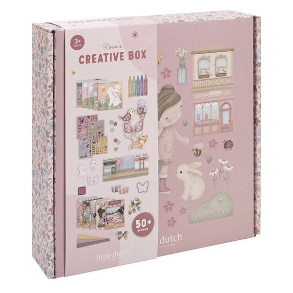 Caja Creatividad XL Rosa Little Dutch Manualidades