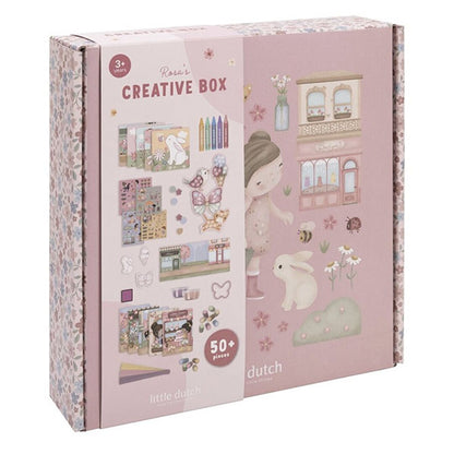 Caja Creatividad XL Rosa Little Dutch Manualidades