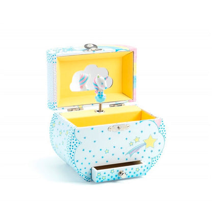 Caja De Música Joyero Sueños de Unicornio Djeco