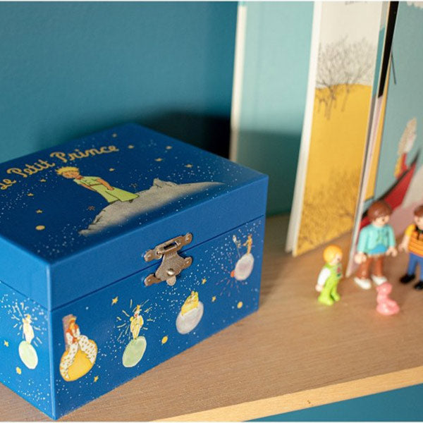 Caja Música Principito Estrellas Brilla En Oscuridad