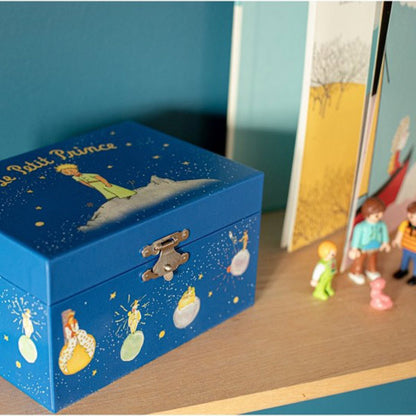Caja Música Principito Estrellas Brilla En Oscuridad