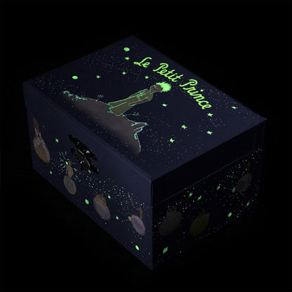 Caja Música Principito Estrellas Brilla En Oscuridad