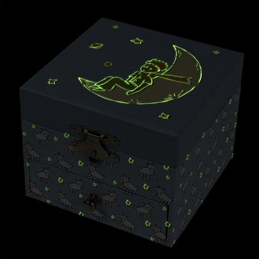 Caja Música Principito Y Su Oveja Brilla En Oscuridad
