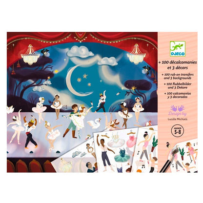 Calcomanía Alumnos De Ballet De La Ópera Djeco