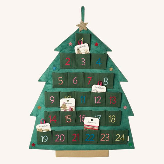 Calendario Adviento Árbol Navidad Reutilizable Rockahula