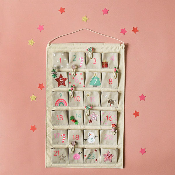 Calendario Adviento Navidad Reutilizable Rockahula