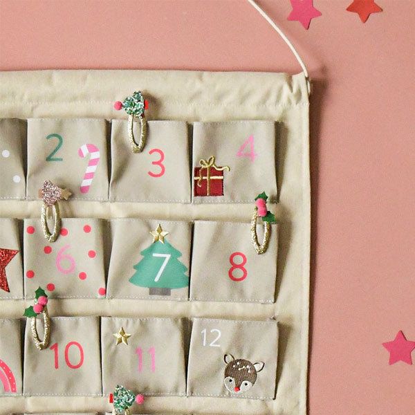Calendario Adviento Navidad Reutilizable Rockahula