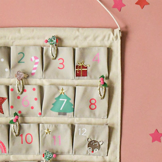 Calendario Adviento Navidad Reutilizable Rockahula