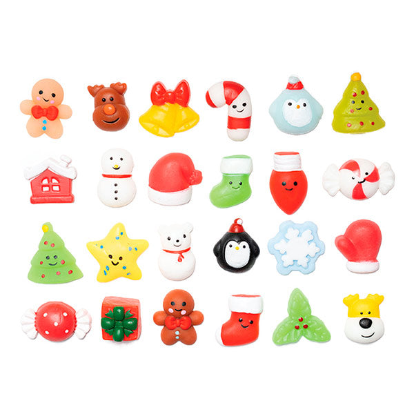 Calendario Adviento Squishy Pelotas Antiestrés