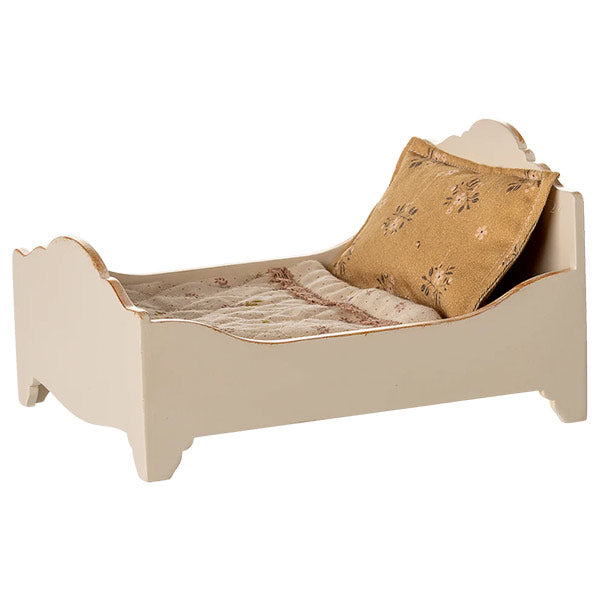 Cama Ratón Blanco Roto Maileg
