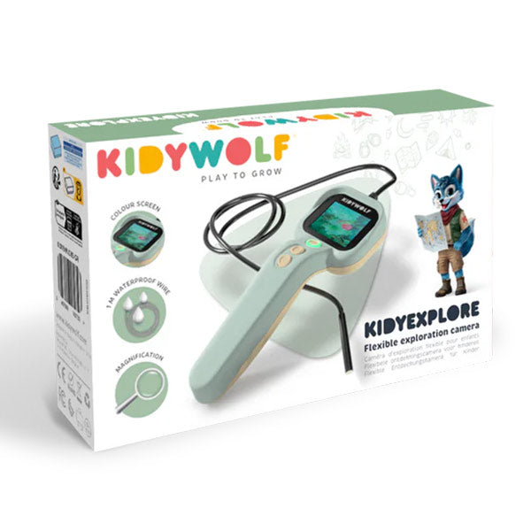 Cámara Flexible Para Explorar La Naturaleza Kidywolf