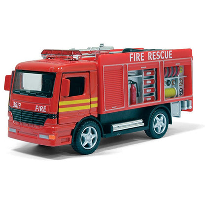 Camión De Bomberos Coche Juguete Pullback