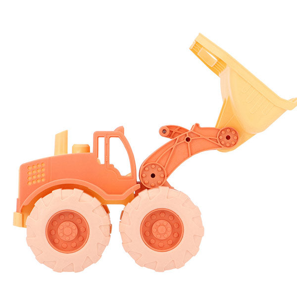 Camión Excavadora Naranja Monneka