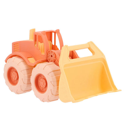Camión Excavadora Naranja Monneka