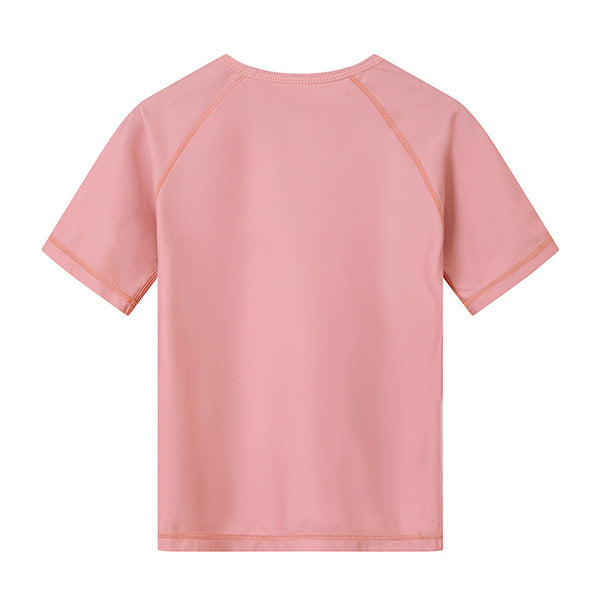 Camiseta Protección Solar UV Infantil Whale Pink