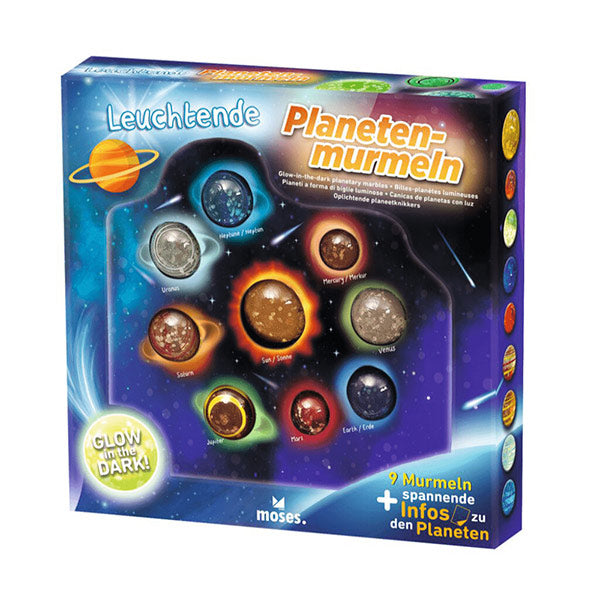 Canicas De Planetas Brillan En La Oscuridad Glow