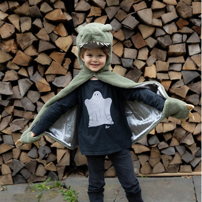 Capa Dino T-Rex Talla 3-4 Años Great Pretenders