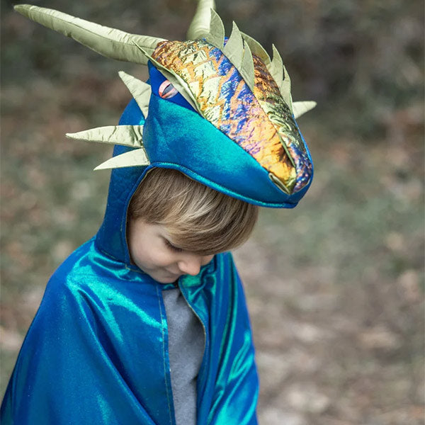 Capa Emerald El Dragón Metálico 5-6 Años Great Pretenders