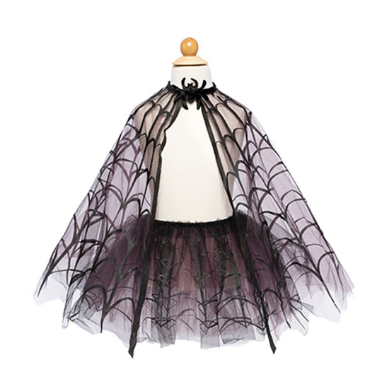 Capa Tela de Araña Halloween 4-6 Años Great Pretenders