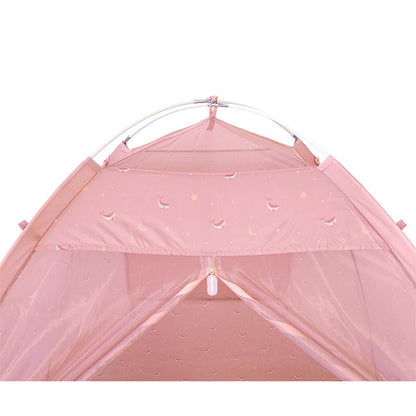 Carpa Playa con Protector Antimosquitos Whale Pink Monneka