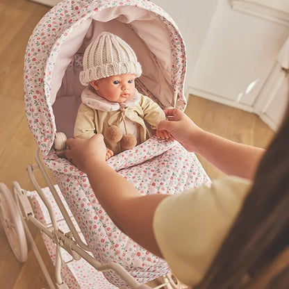 Carrito Para Muñecas Vichy Blue Monnëka