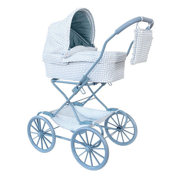 Carrito Para Muñecas Vichy Blue Monnëka