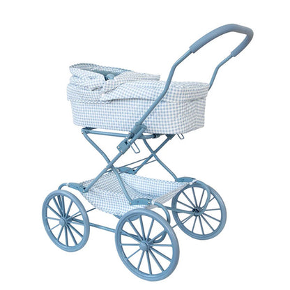 Carrito Para Muñecas Vichy Blue Monnëka