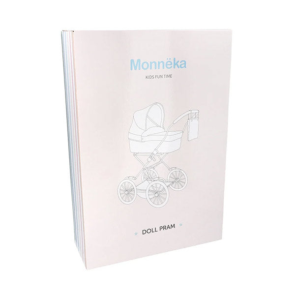 Carrito Para Muñecas Vichy Blue Monnëka