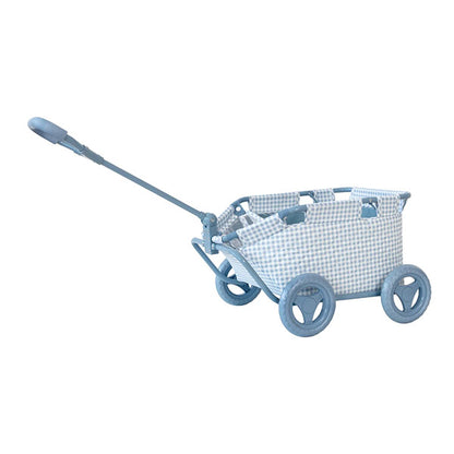 Carrito para Juguetes Vichy Blue Monnëka