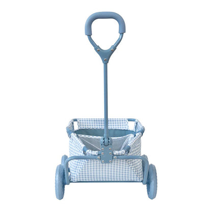 Carrito para Juguetes Vichy Blue Monnëka