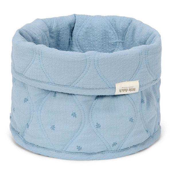 Cesta Pequeña Azul Denim Little Dutch