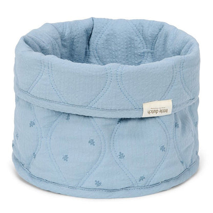 Cesta Pequeña Azul Denim Little Dutch