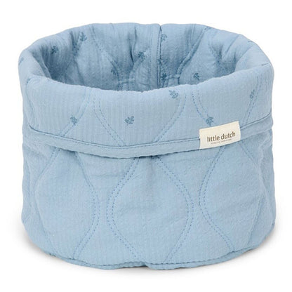 Cesta Pequeña Azul Denim Little Dutch