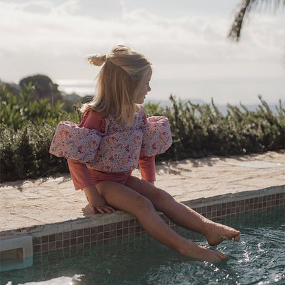 Chaleco Flotador Con Manguitos Sirenas Little Dutch