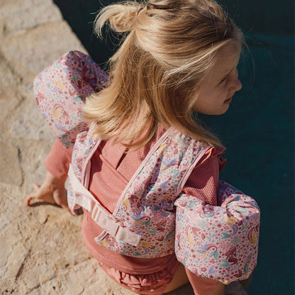 Chaleco Flotador Con Manguitos Sirenas Little Dutch
