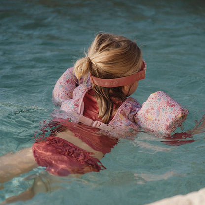 Chaleco Flotador Con Manguitos Sirenas Little Dutch