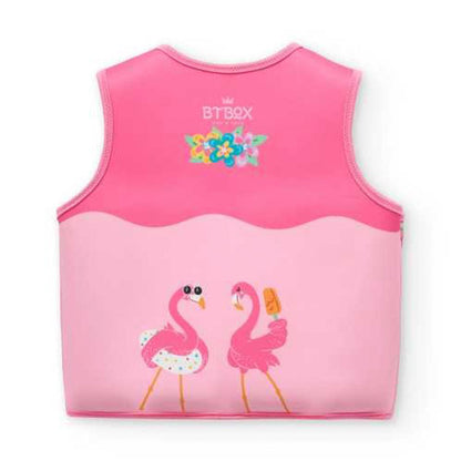 Chaleco Flotador Aprendizaje Para Niños Flamingos Talla S Btbox