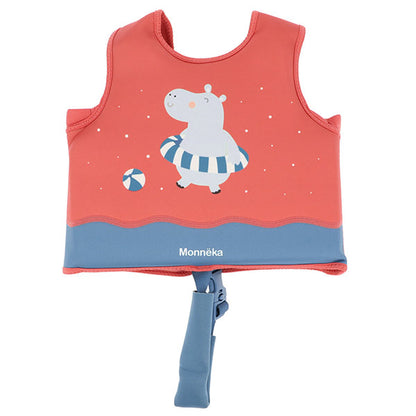 Chaleco Flotador Aprendizaje para Niños Monneka Hippos 2-6 Años