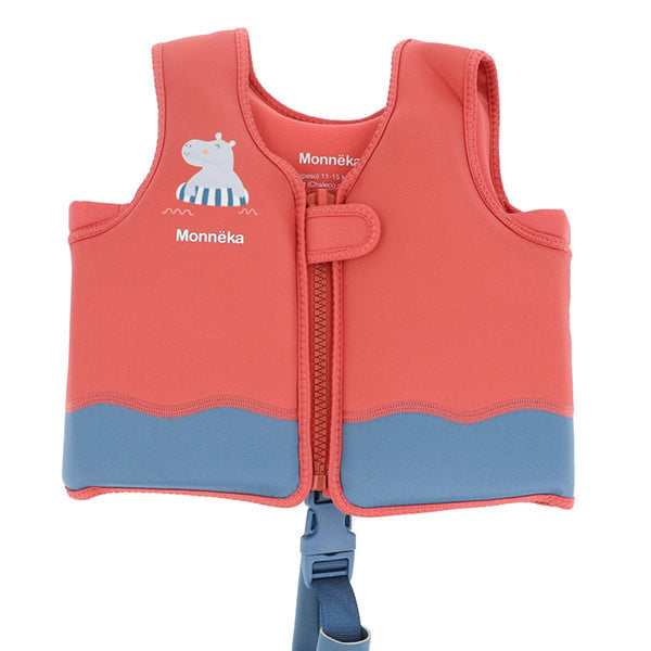 Chaleco Flotador Aprendizaje para Niños Monneka Hippos 2-6 Años