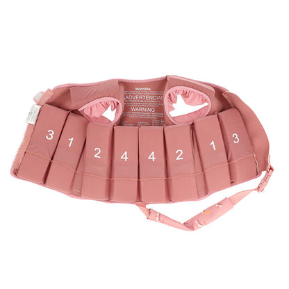 Chaleco Flotador Aprendizaje para Niños Monneka Whale Pink 2-6 Años