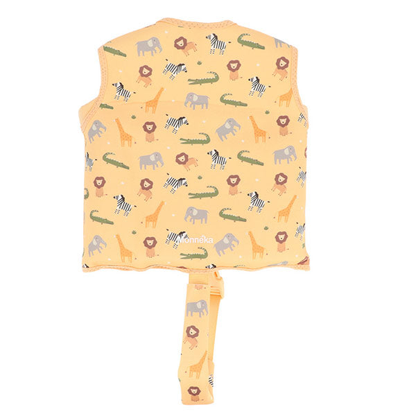 Chaleco Flotador Aprendizaje para Niños Monneka Wild Animals 2-6 Años