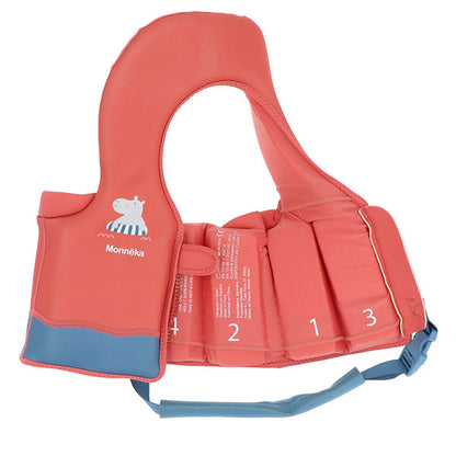 Chaleco Flotador Aprendizaje para Niños Monneka Hippos 1-2 Años