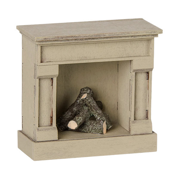 Chimenea Ratones Maileg Blanco Roto