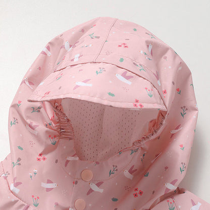 Chubasquero Infantil Blossom Birds Tutete