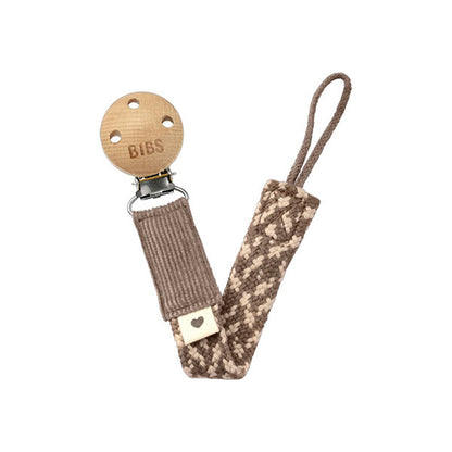 Chupetero BIBS Trenzado Dark Oat Vanilla